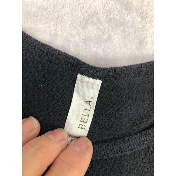 Bella Brand Berdoo Bad Girl Sleeveless Tee Black Womens Size XL - Picture 7 of 9